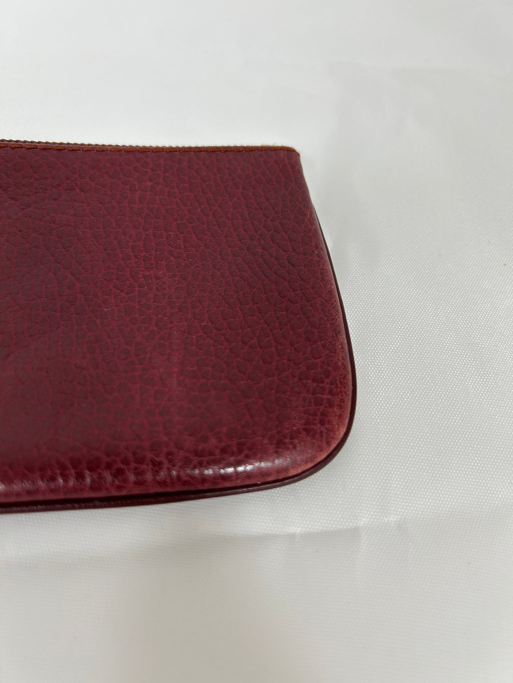 Cartier Must de  Vintage 1980's Slim Coin Mini Purse
