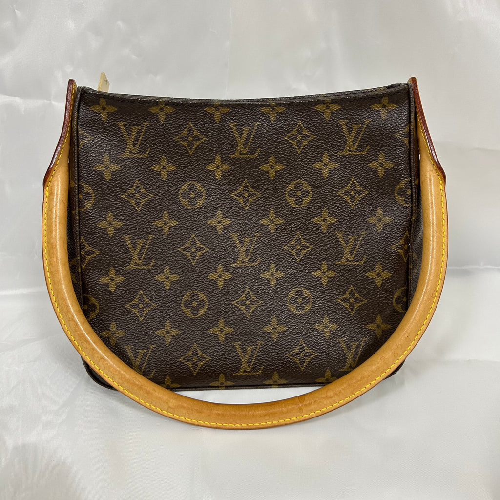 Louis Vuitton Looping Monogram Handbag　MM　M51146