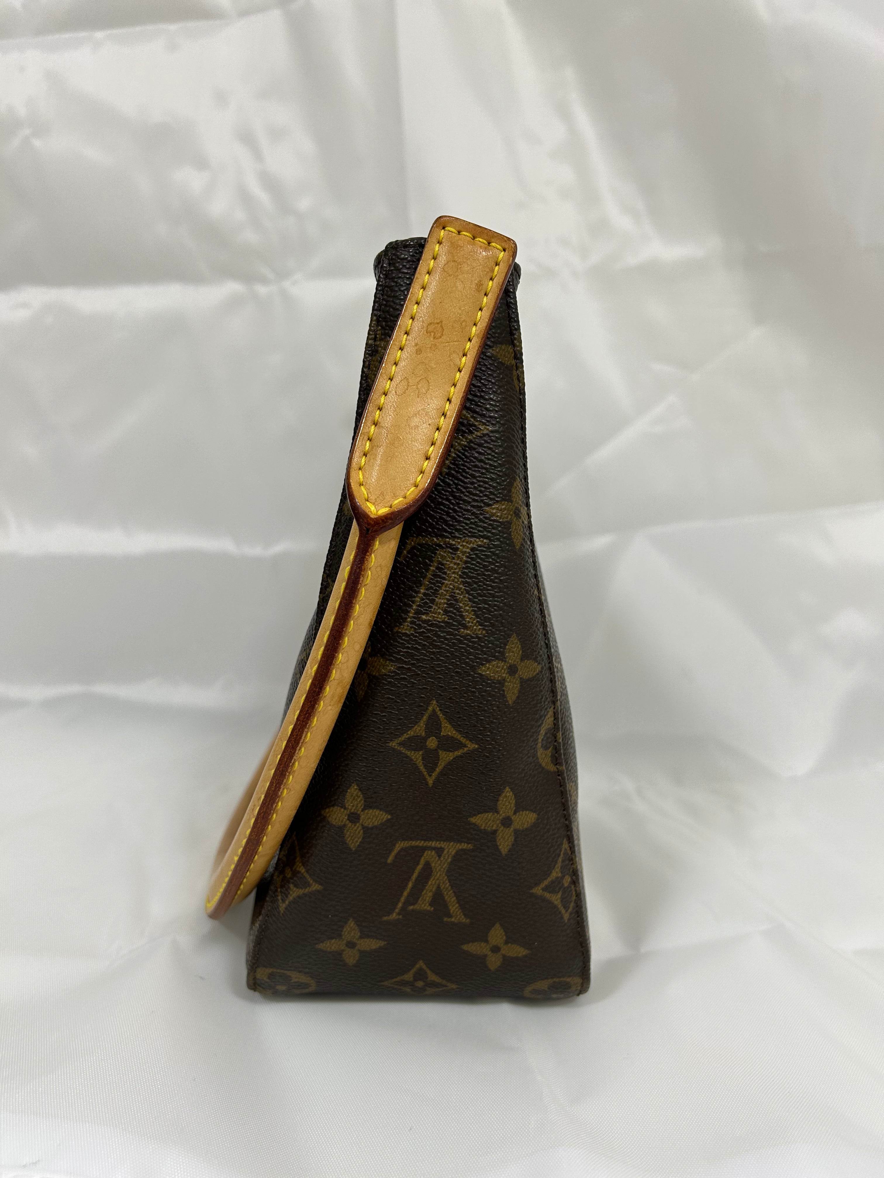 Louis Vuitton Looping Monogram Handbag　MM　M51146