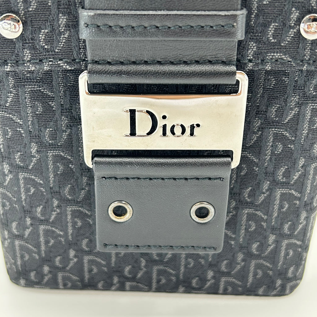 クリスチャンディオール トロッター バニティバッグ 黒