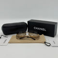 Chanel Rhinestone 4092-B Sunglasses Women's Fashion Eyewear  62□15 120