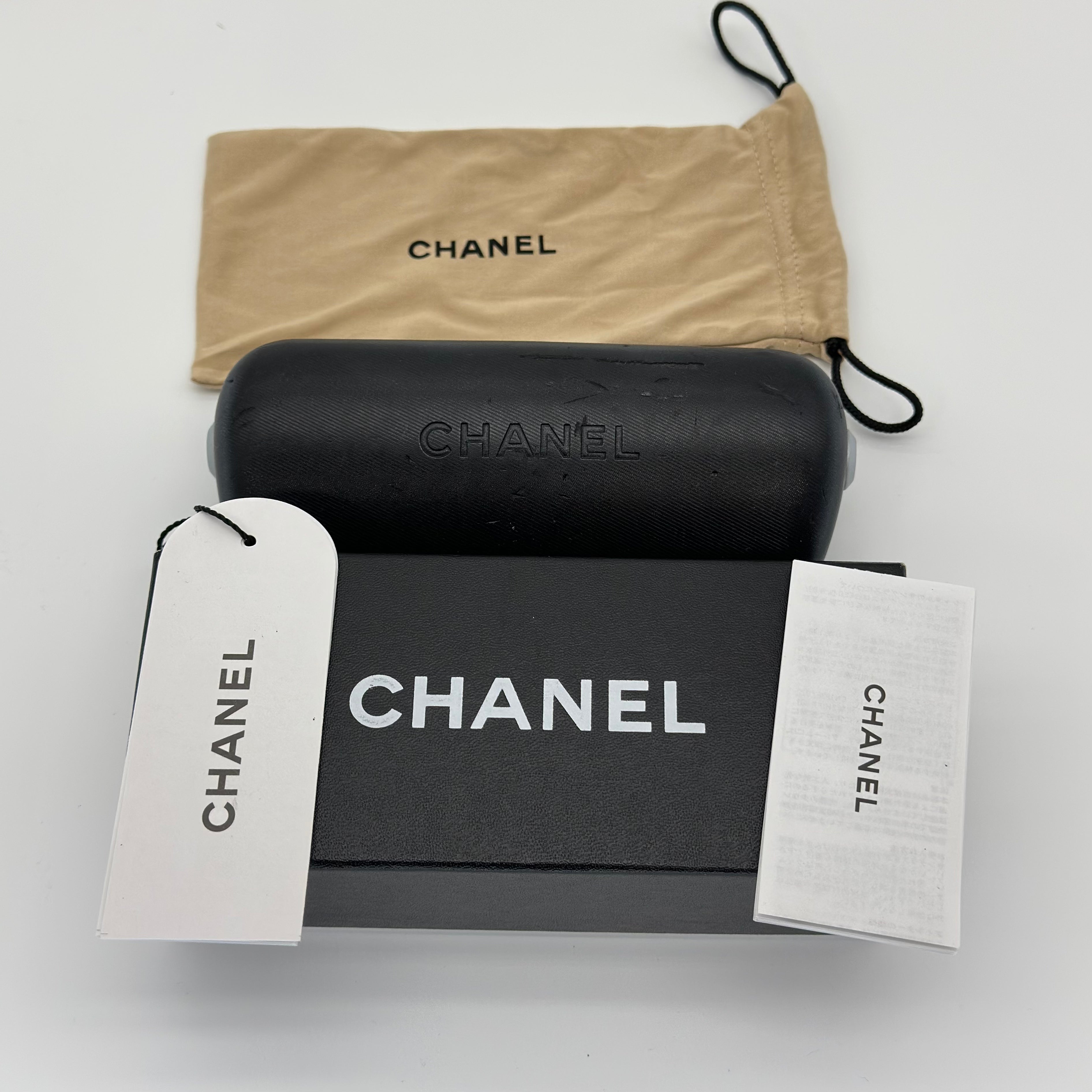 Chanel Rhinestone 4092-B Sunglasses Women's Fashion Eyewear  62□15 120