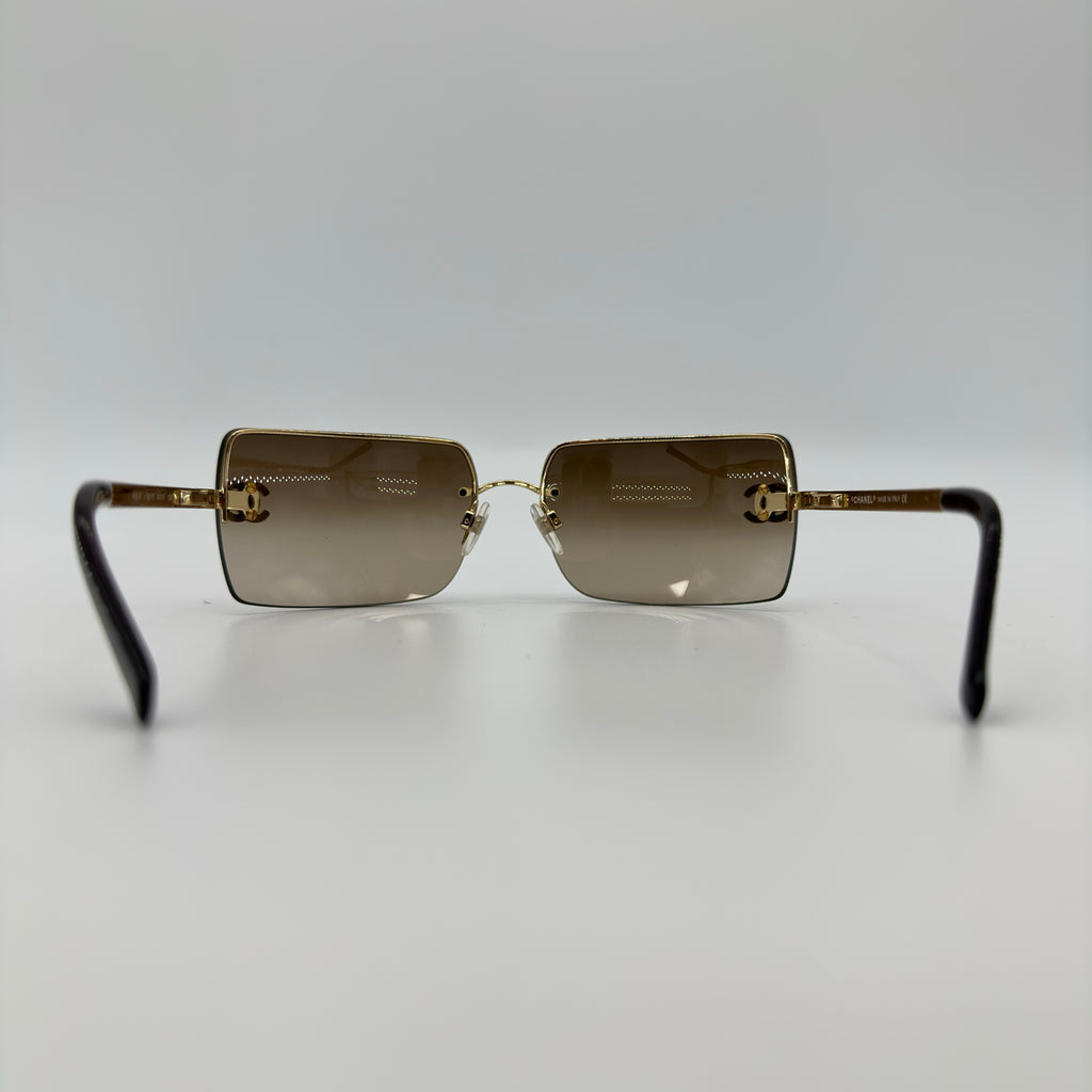 Chanel Rhinestone 4092-B Sunglasses Women's Fashion Eyewear  62□15 120