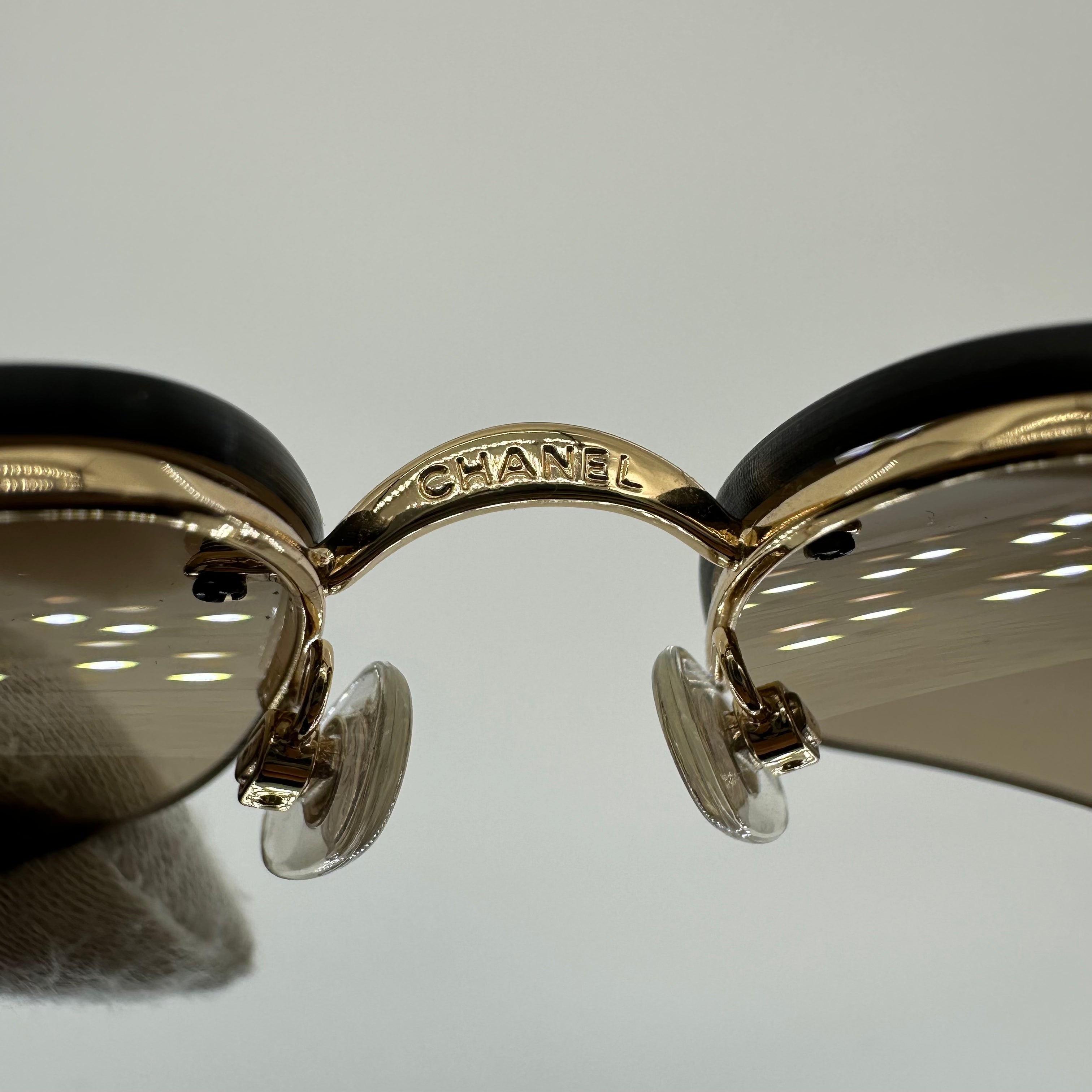 Chanel Rhinestone 4092-B Sunglasses Women's Fashion Eyewear  62□15 120