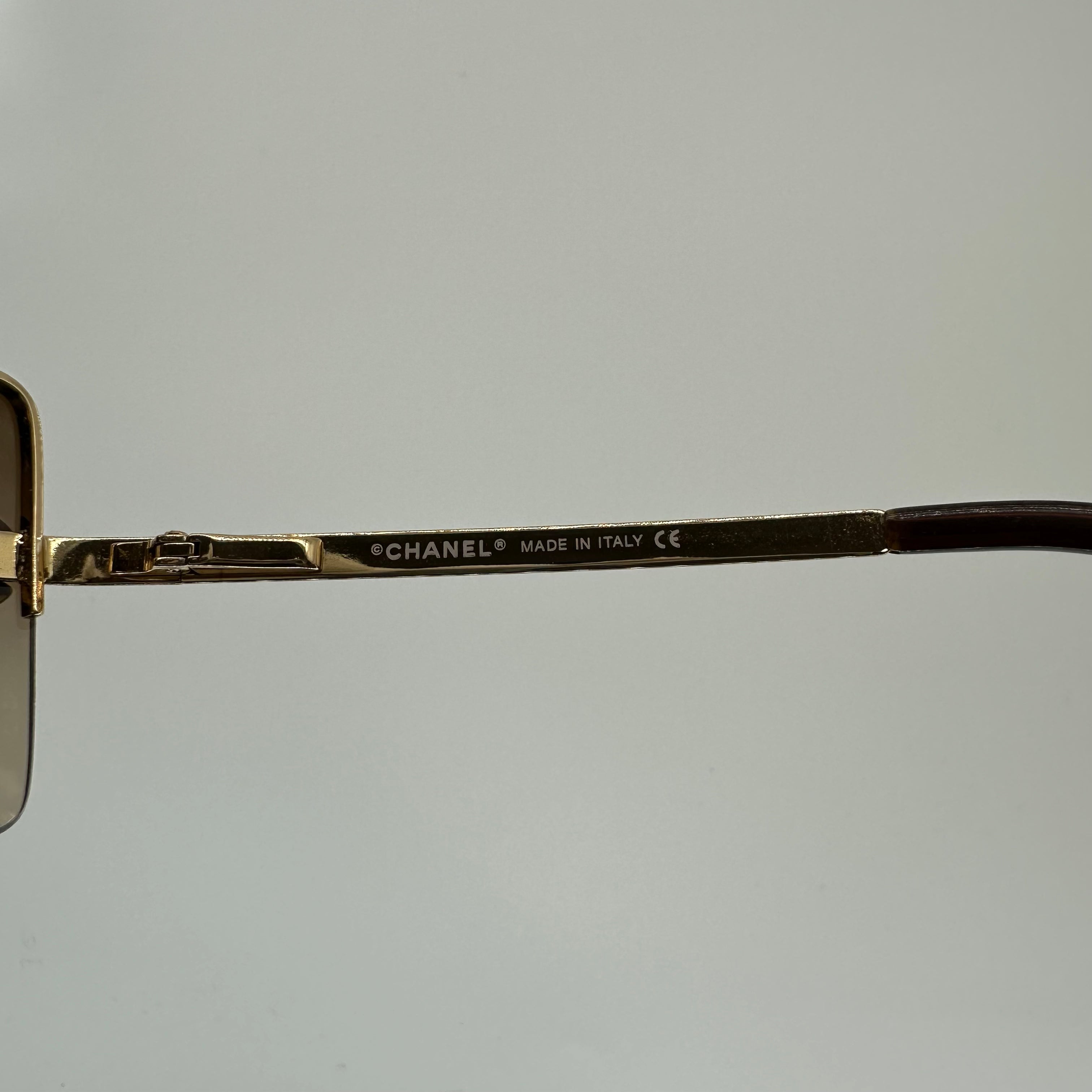 Chanel Rhinestone 4092-B Sunglasses Women's Fashion Eyewear  62□15 120