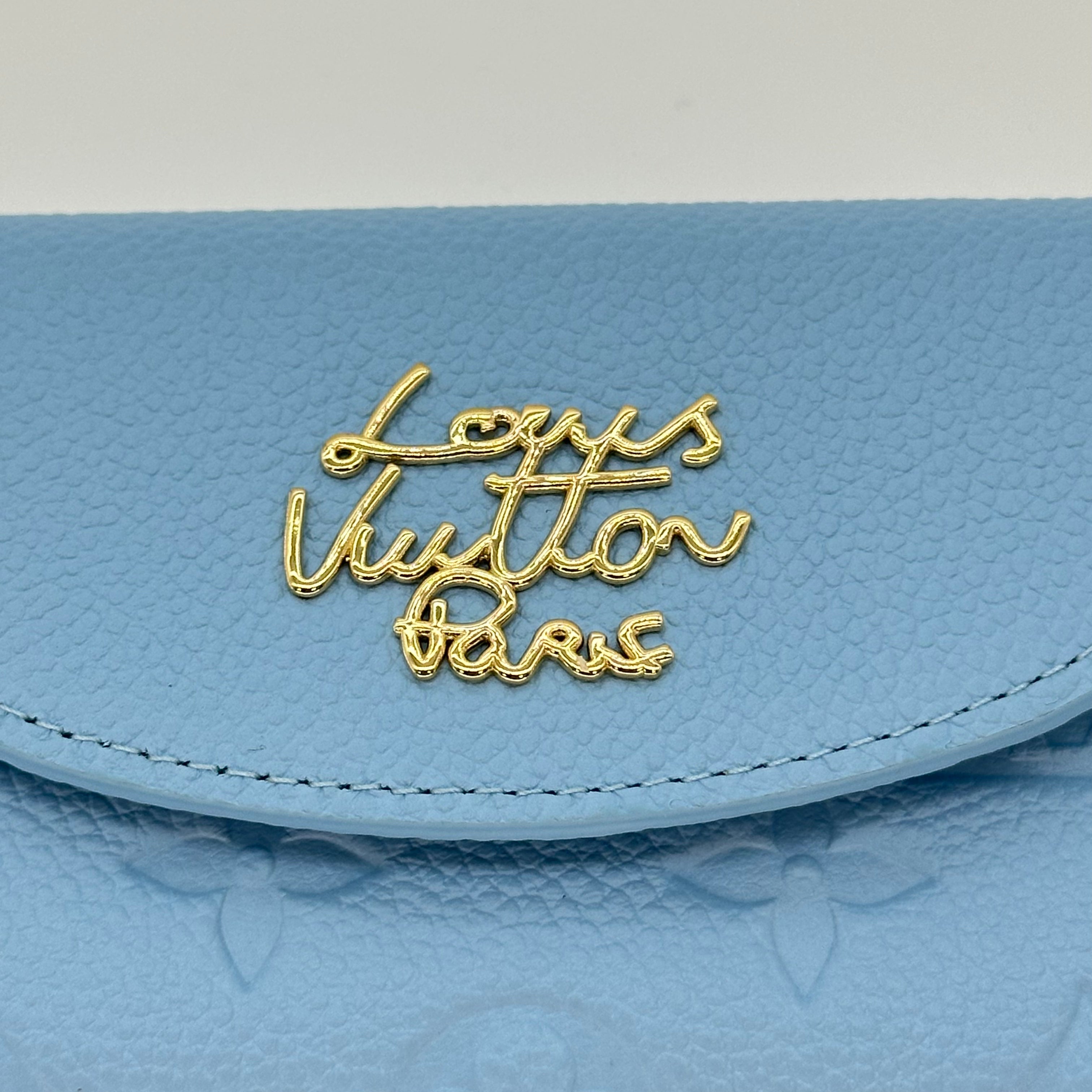 Louis Vuitton Portemonnaie Rosalie M27480 Light Blue, New