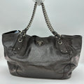 Prada Lux Chain Side Pocket Hobo Cervo Leather Large