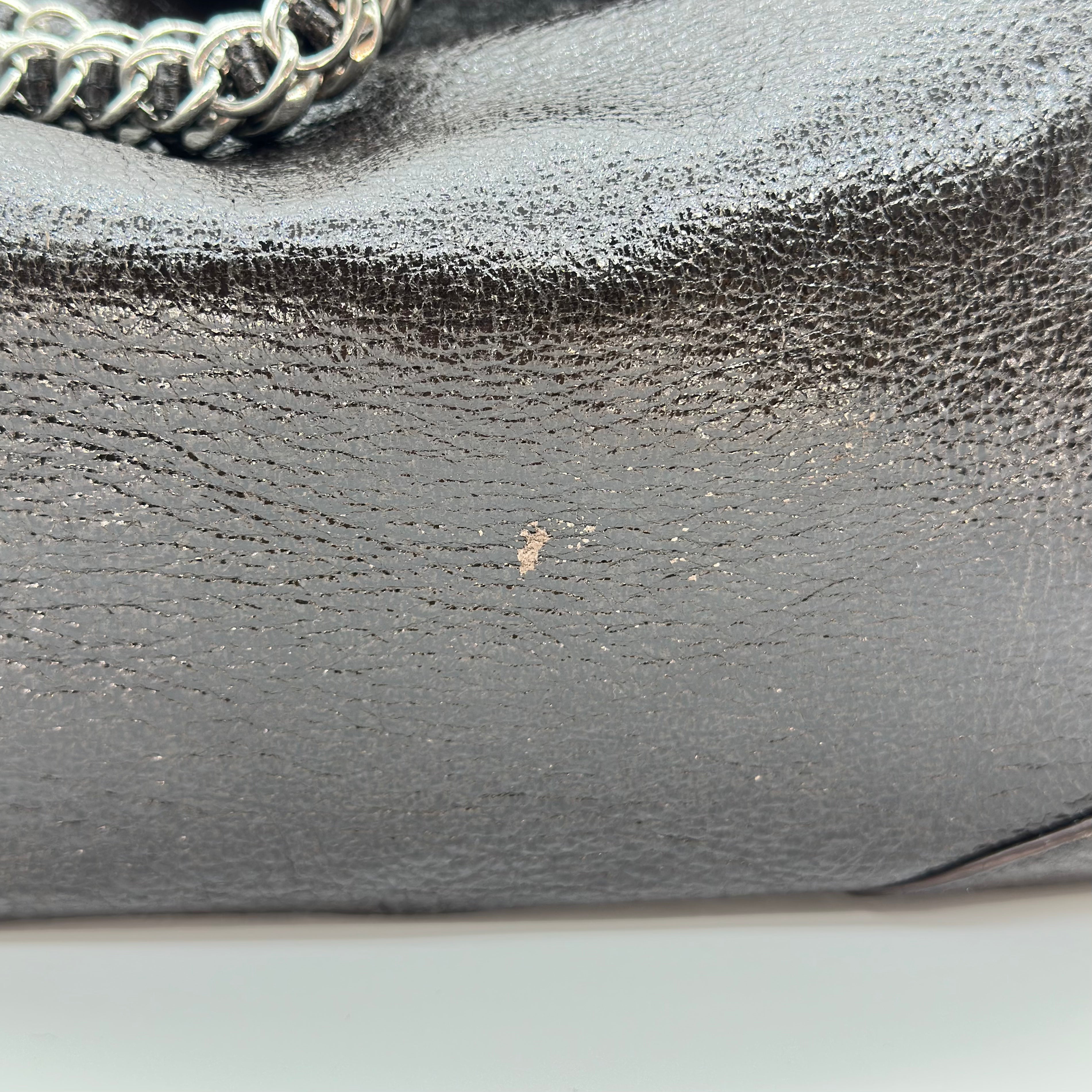 Prada Lux Chain Side Pocket Hobo Cervo Leather Large