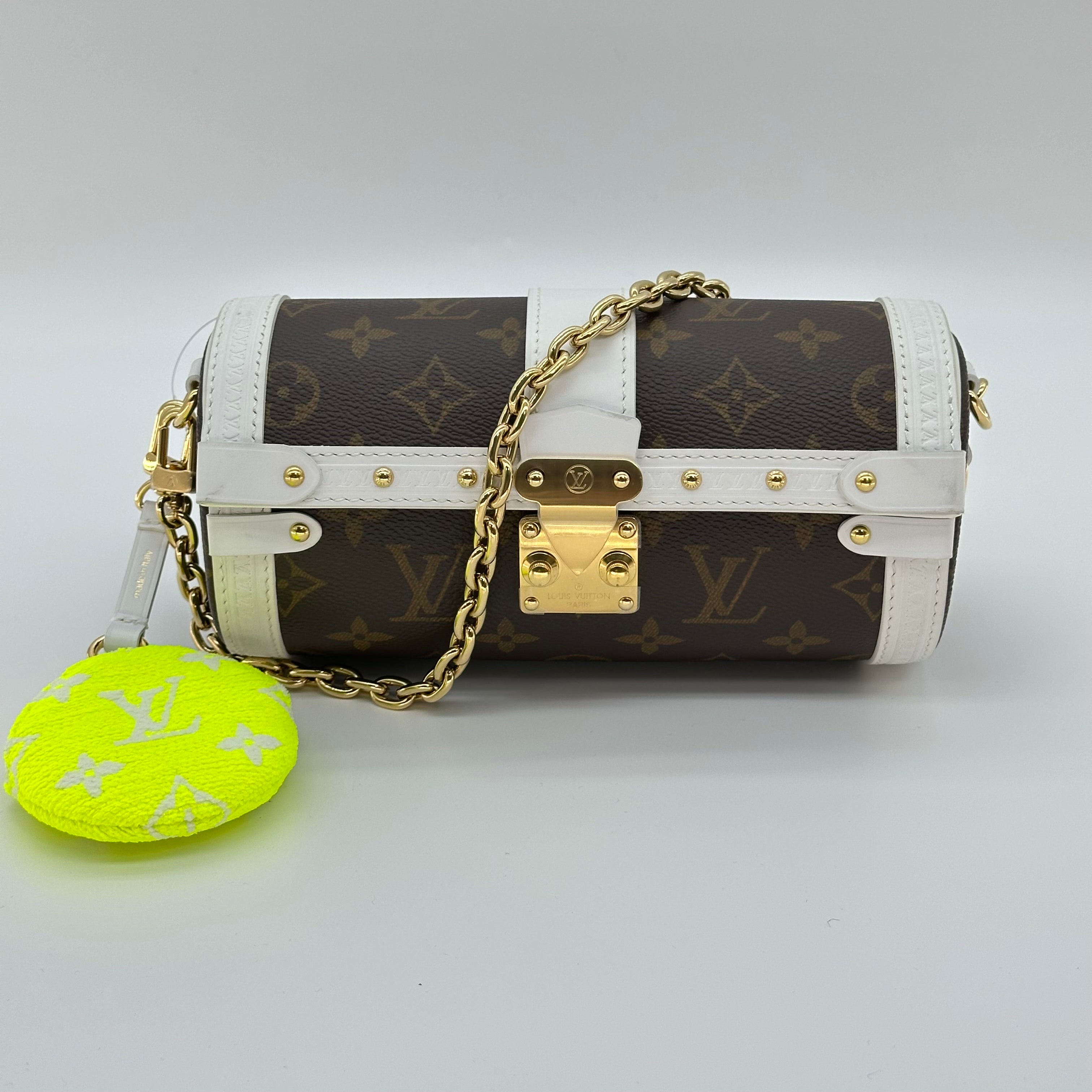 LV Louis Vuitton Papillon Trunk Monogram Shoulder Bag