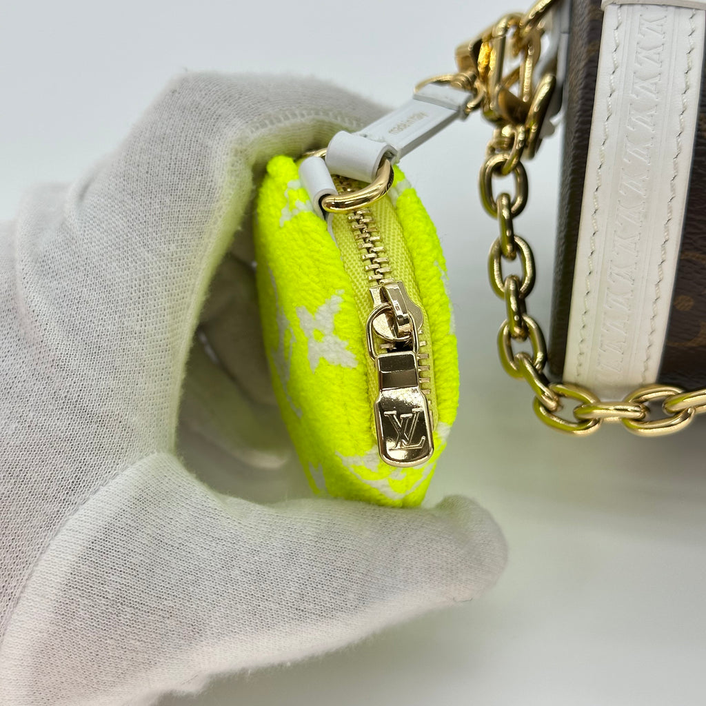 LV ルイ・ヴィトン パピヨン トランク モノグラム ショルダーバッグ