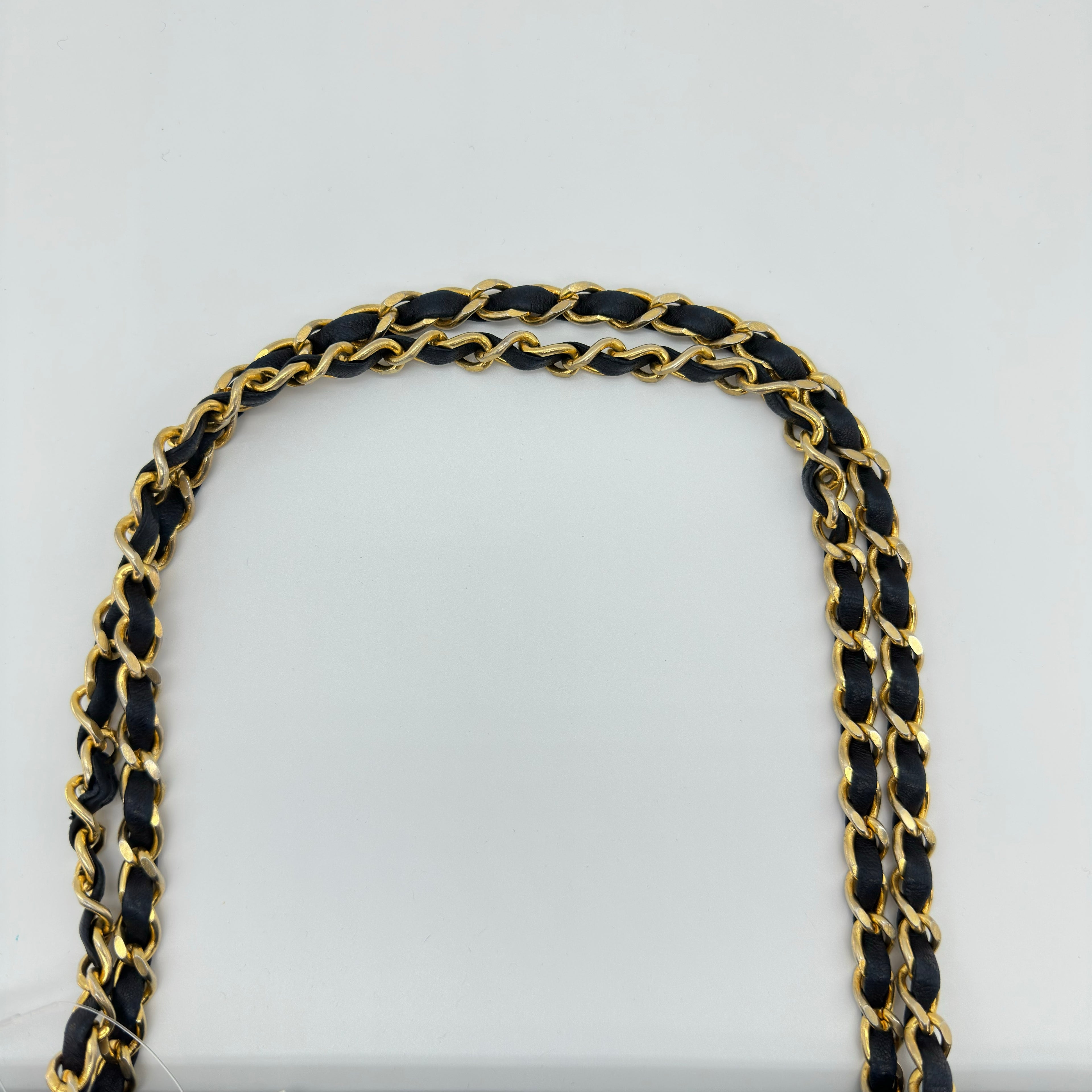 Chanel Lambskin Quilted Chain Tote Bag Shoulder Handbag Classic