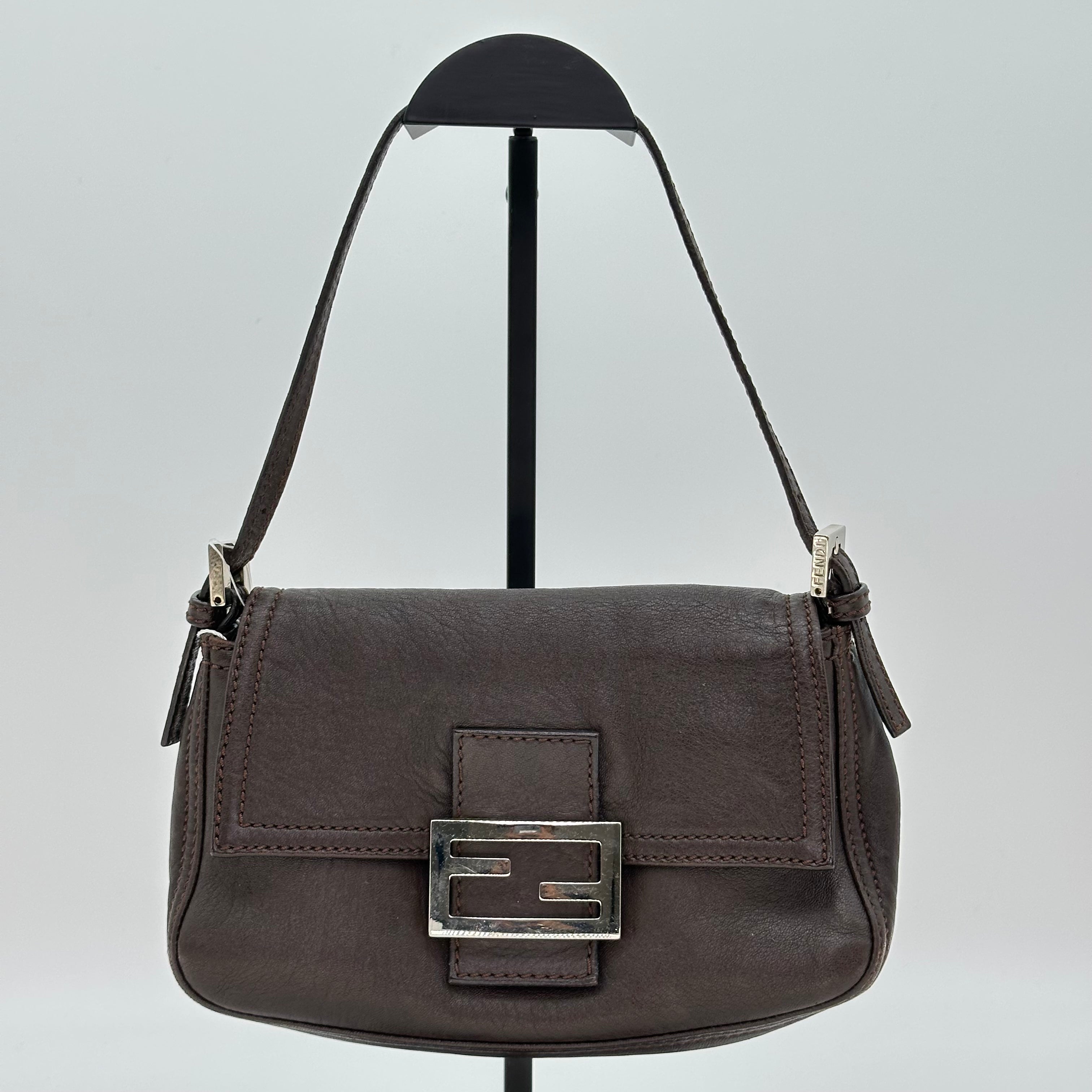 Fendi all-leather shoulder bag