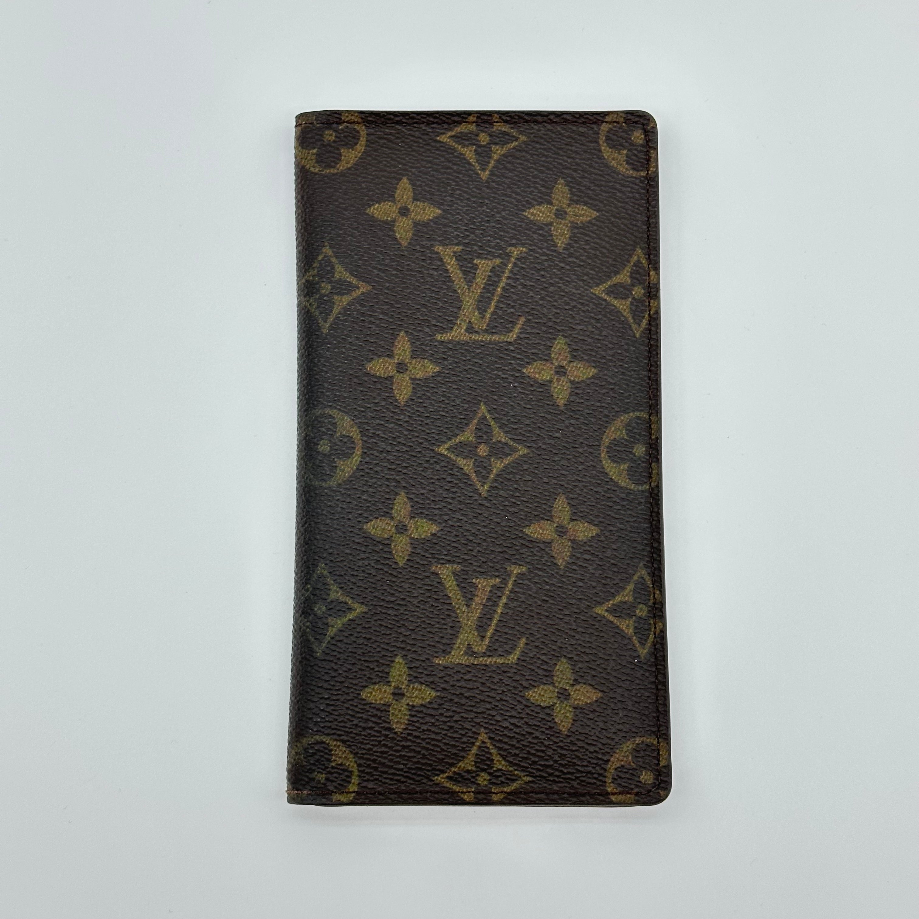 Louis Vuitton Monogram Porto Cult Credit 2-Fold Bill Holder Bi-Fold Long Wallet