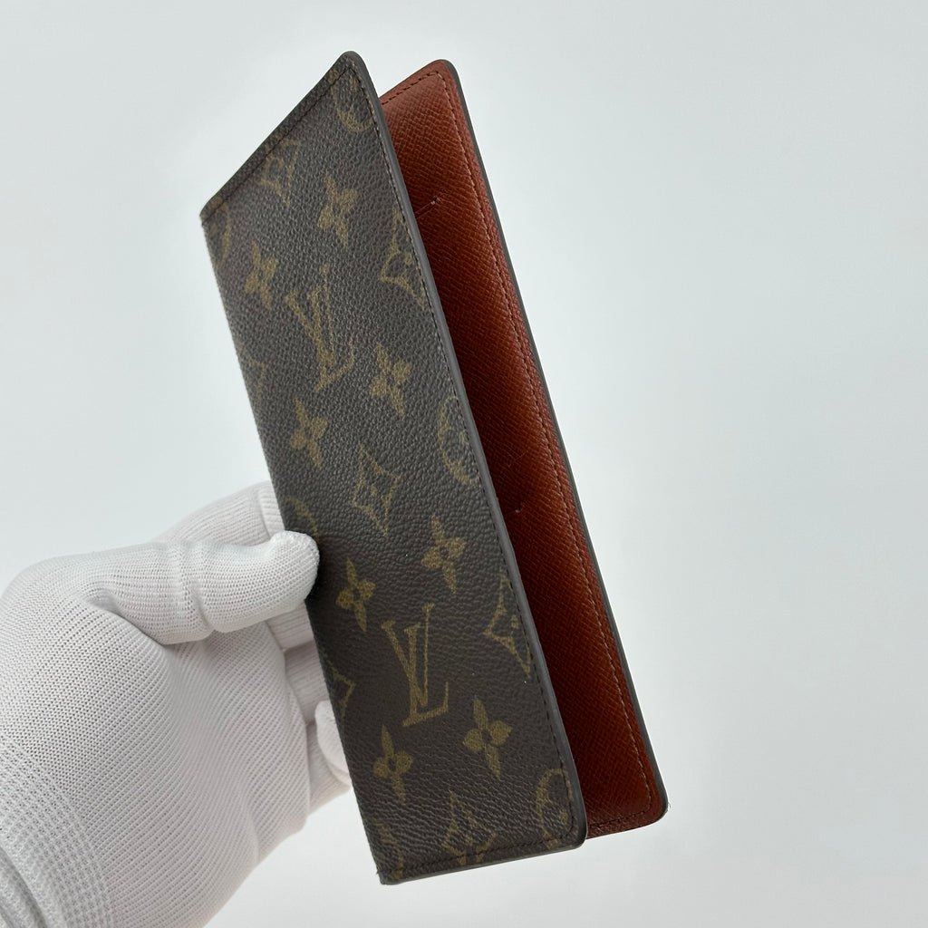 Louis Vuitton Monogram Porto Cult Credit 2-Fold Bill Holder Bi-Fold Long Wallet