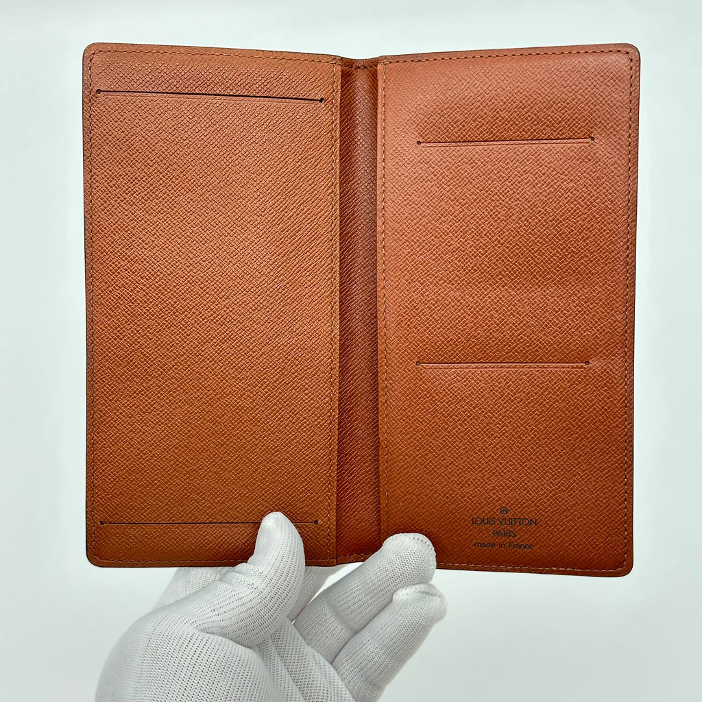 Louis Vuitton Monogram Porto Cult Credit 2-Fold Bill Holder Bi-Fold Long Wallet