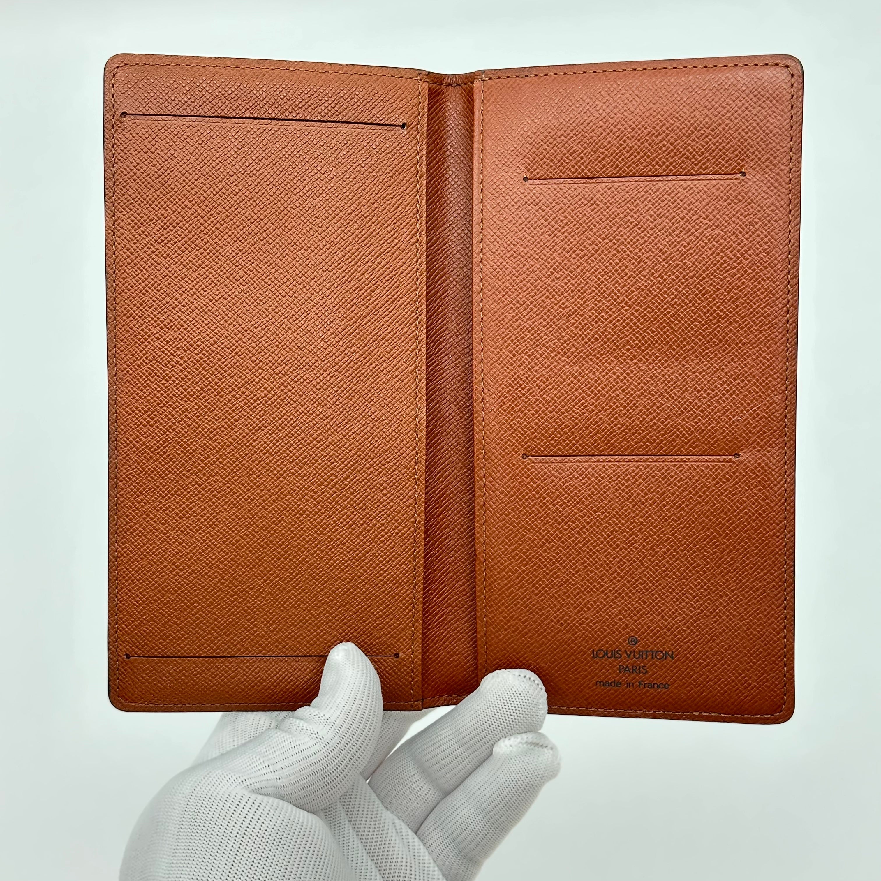 Louis Vuitton Monogram Porto Cult Credit 2-Fold Bill Holder Bi-Fold Long Wallet