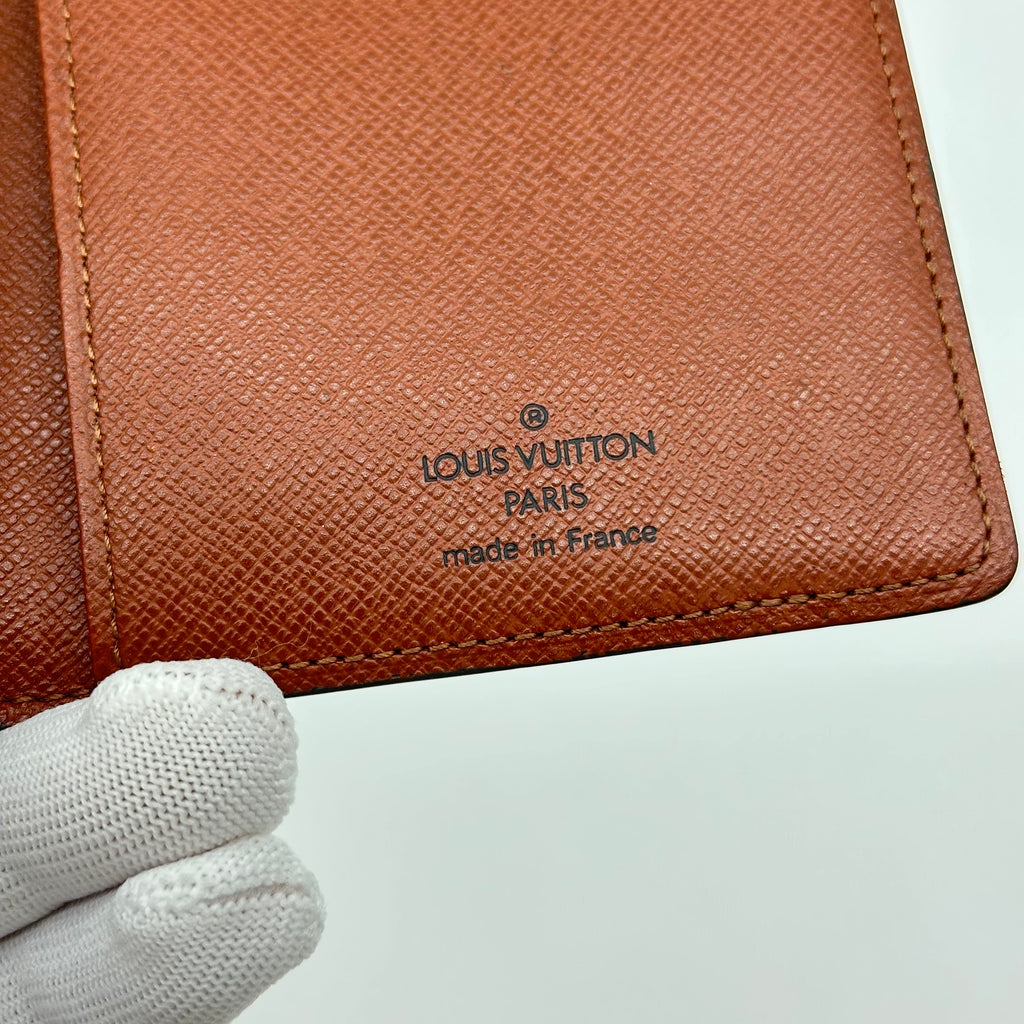 Louis Vuitton Monogram Porto Cult Credit 2-Fold Bill Holder Bi-Fold Long Wallet