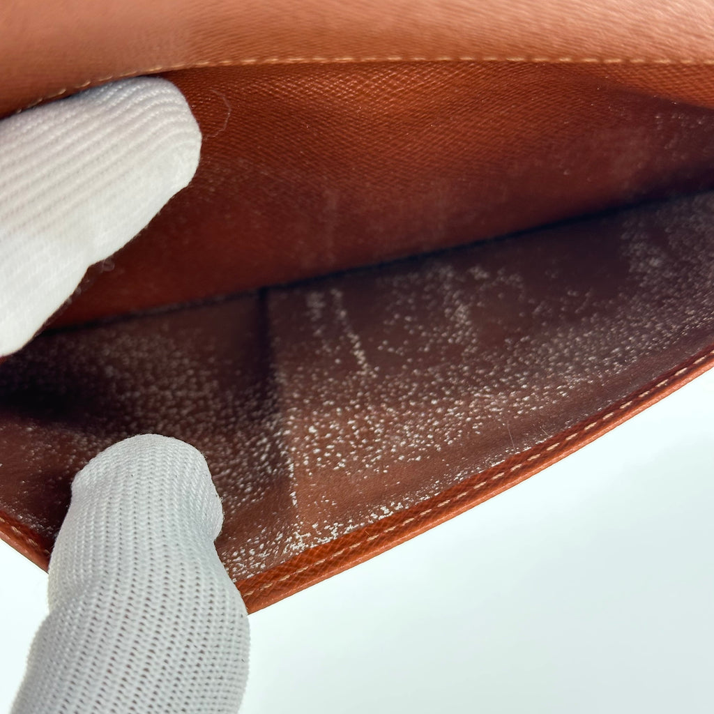 Louis Vuitton Monogram Porto Cult Credit 2-Fold Bill Holder Bi-Fold Long Wallet