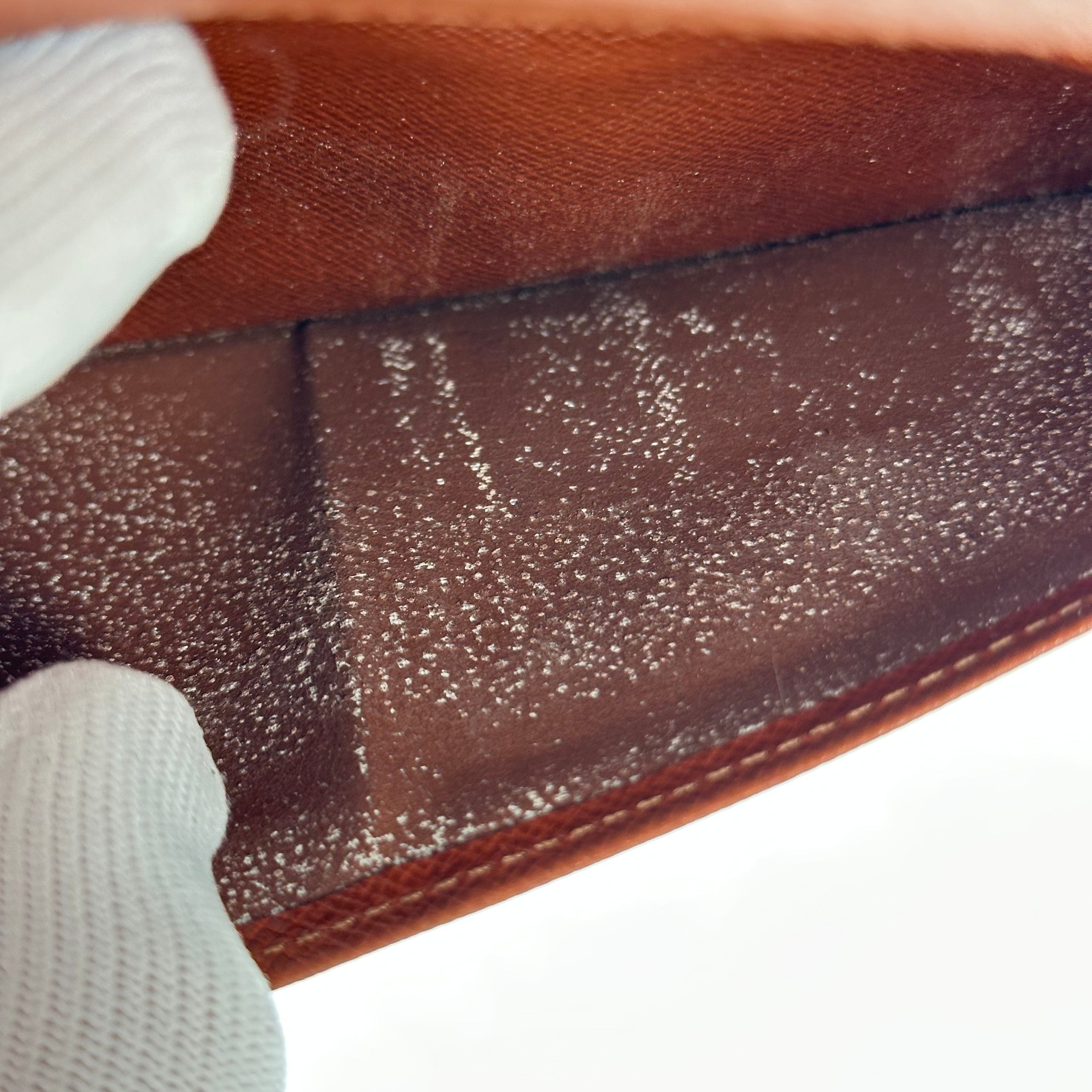 Louis Vuitton Monogram Porto Cult Credit 2-Fold Bill Holder Bi-Fold Long Wallet