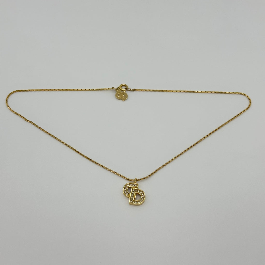 Christian Dior CDロゴ ネックレス