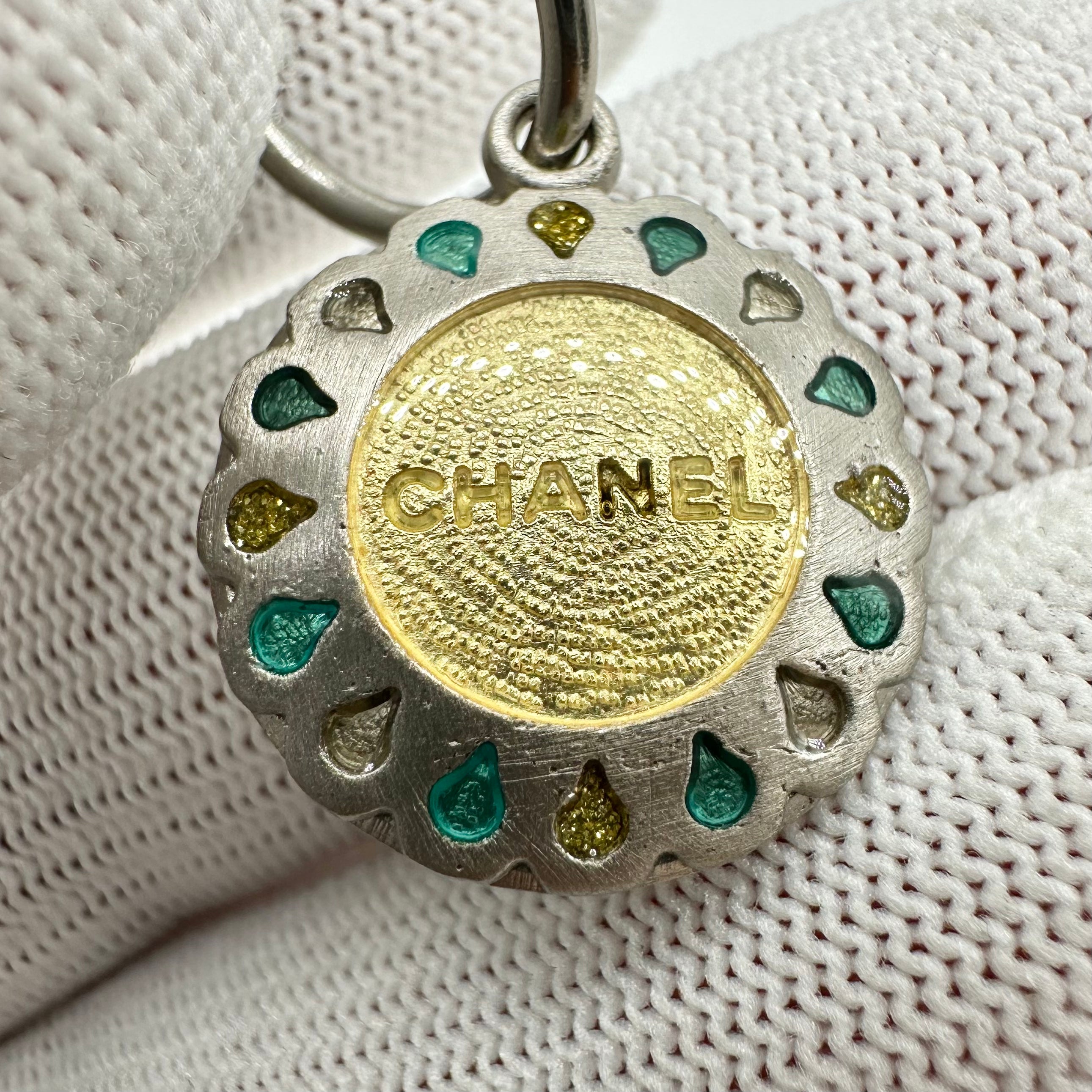Chanel Flower Motif Earrings