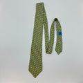 Hermès Vintage Tie Yellow 100%Silk