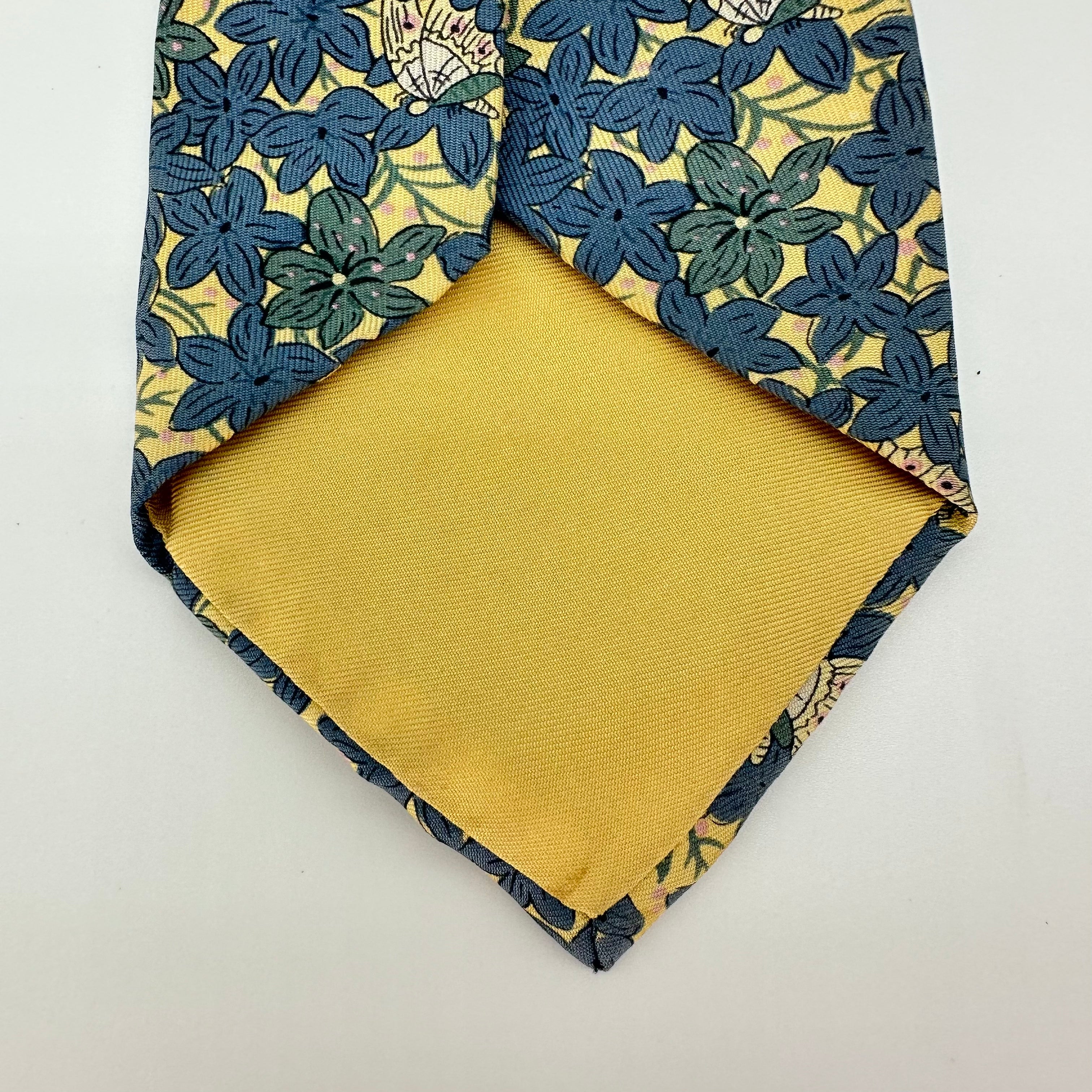 Hermès Silk Vintage Tie – Classic Retro Print Elegant Business Style 100%Silk