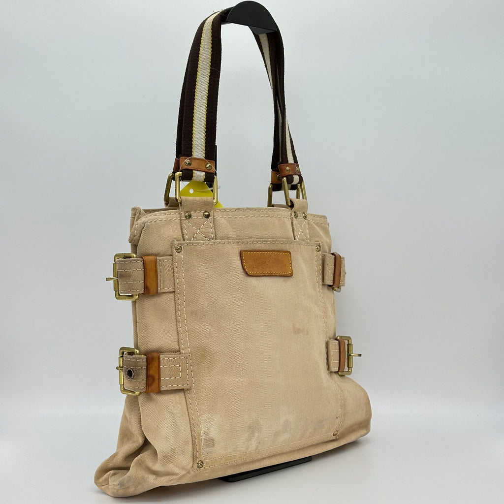Louis Vuitton Cruise Line Glove Shopper MM Canvas Tote Bag M95114