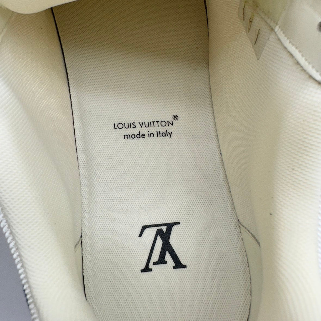 Louis Vuitton Damier LV Trainer Blue White Sneakers