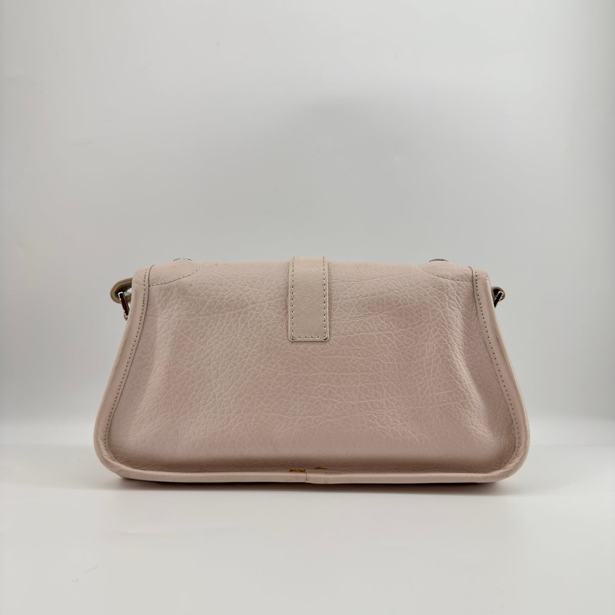 Chanel Vintage Mademoiselle Lock Flap Bag 2.55 Leather Shoulder Bag Pink Silver Metal Fittings 8XXXXXX