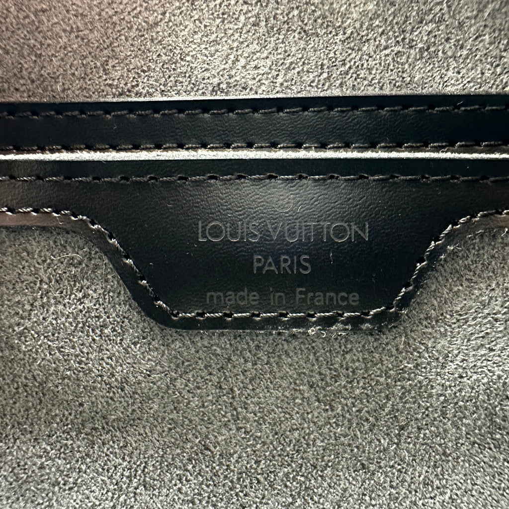 Louis Vuitton Epi Soufflot Black Handbag M52862