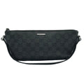 Gucci GG Monogram Black Boat Pochette Handbag