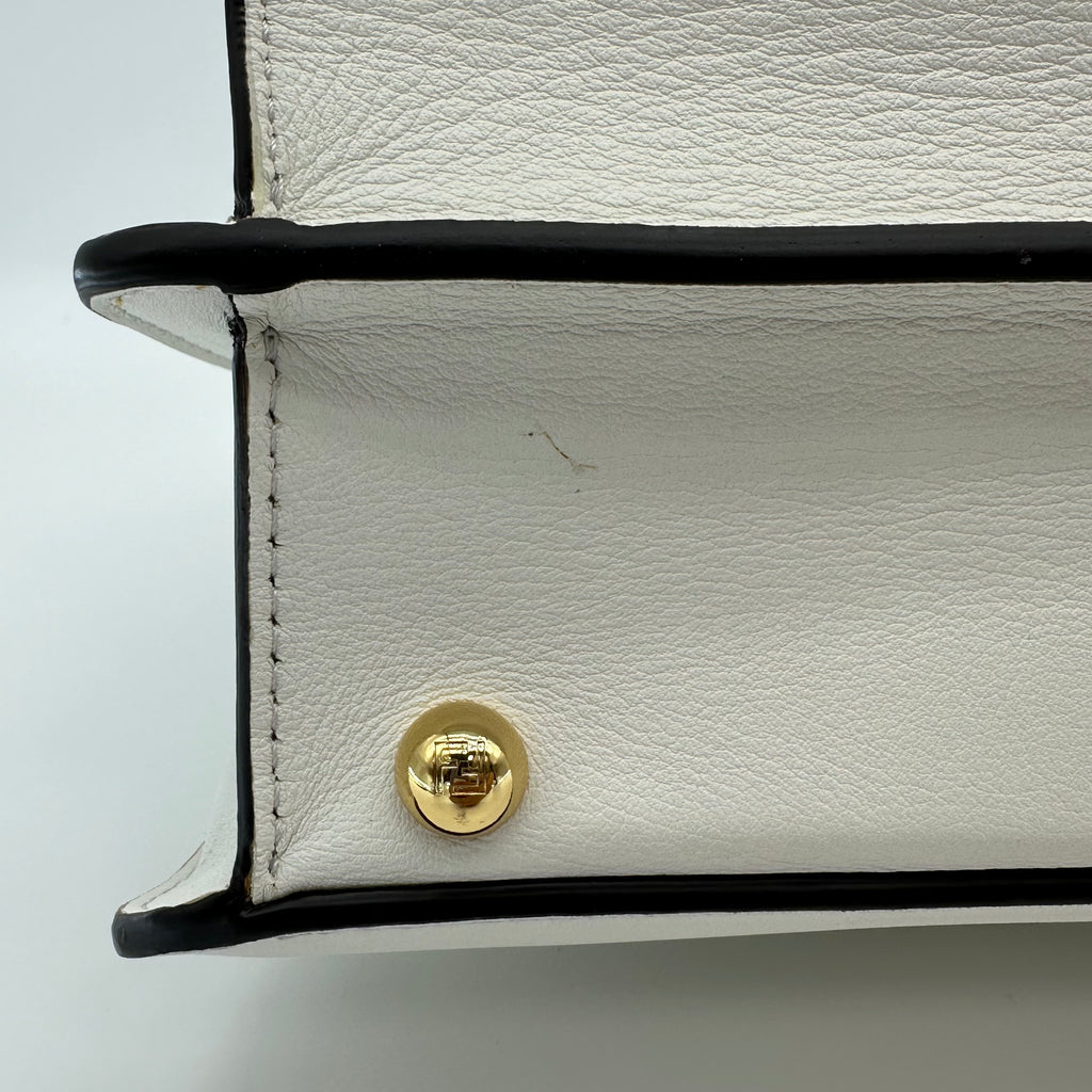FENDI Selleria Peekaboo leather 2way bag
