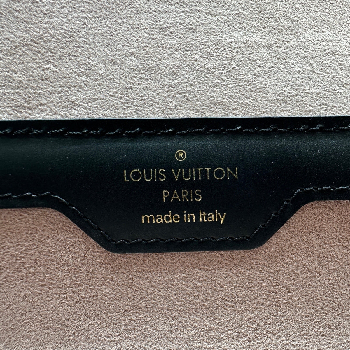 Louis Vuitton Epi Leather Papillon Trunk Black Crossbody Bag M58655