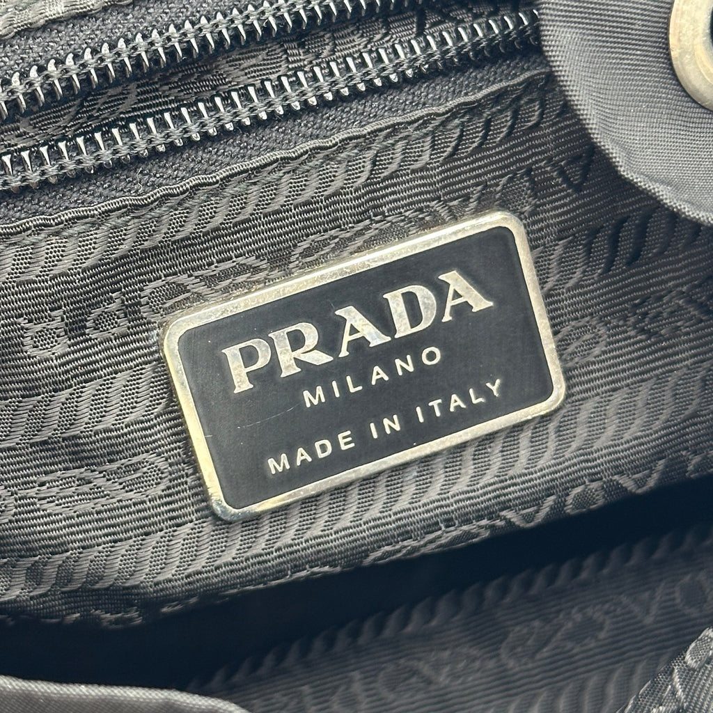 Prada Nylon Black Backpack