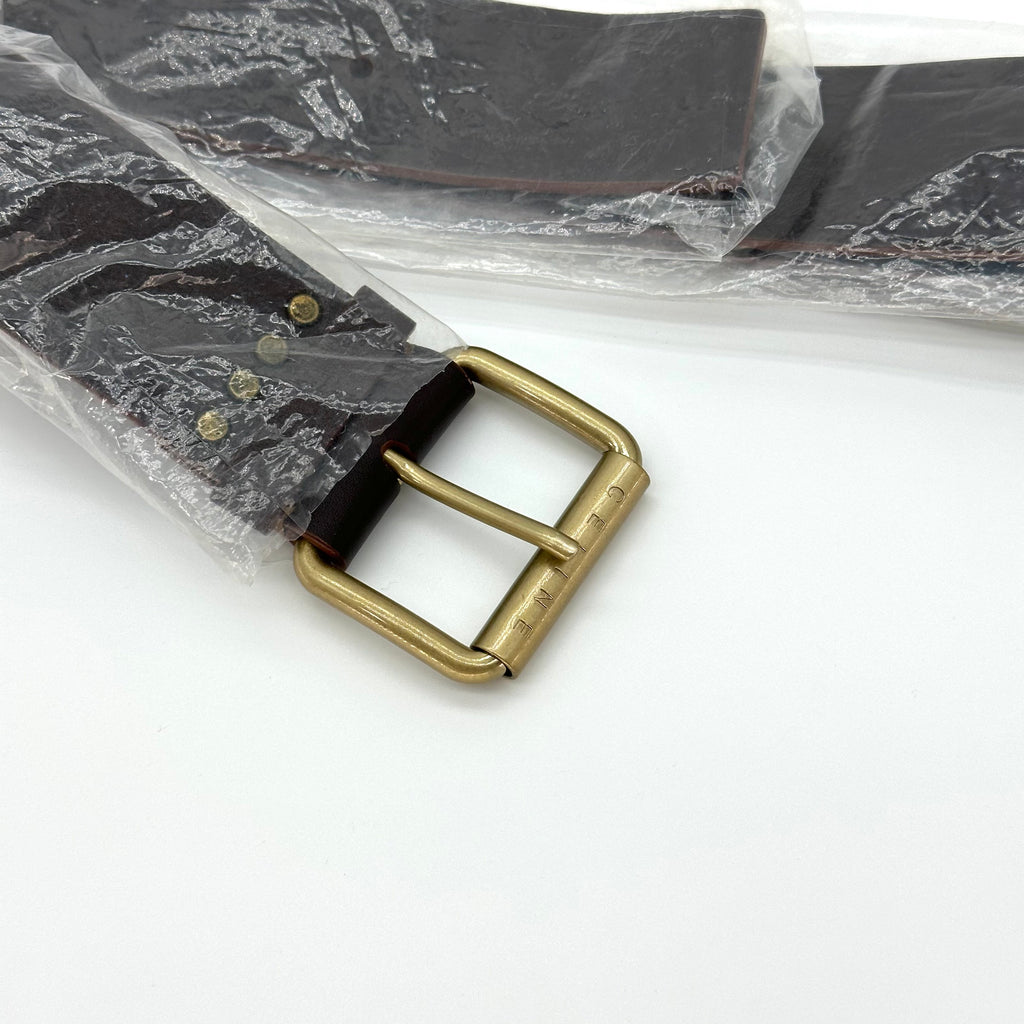 Celine Paris Macadam Denim Body Bag / Waist Bag