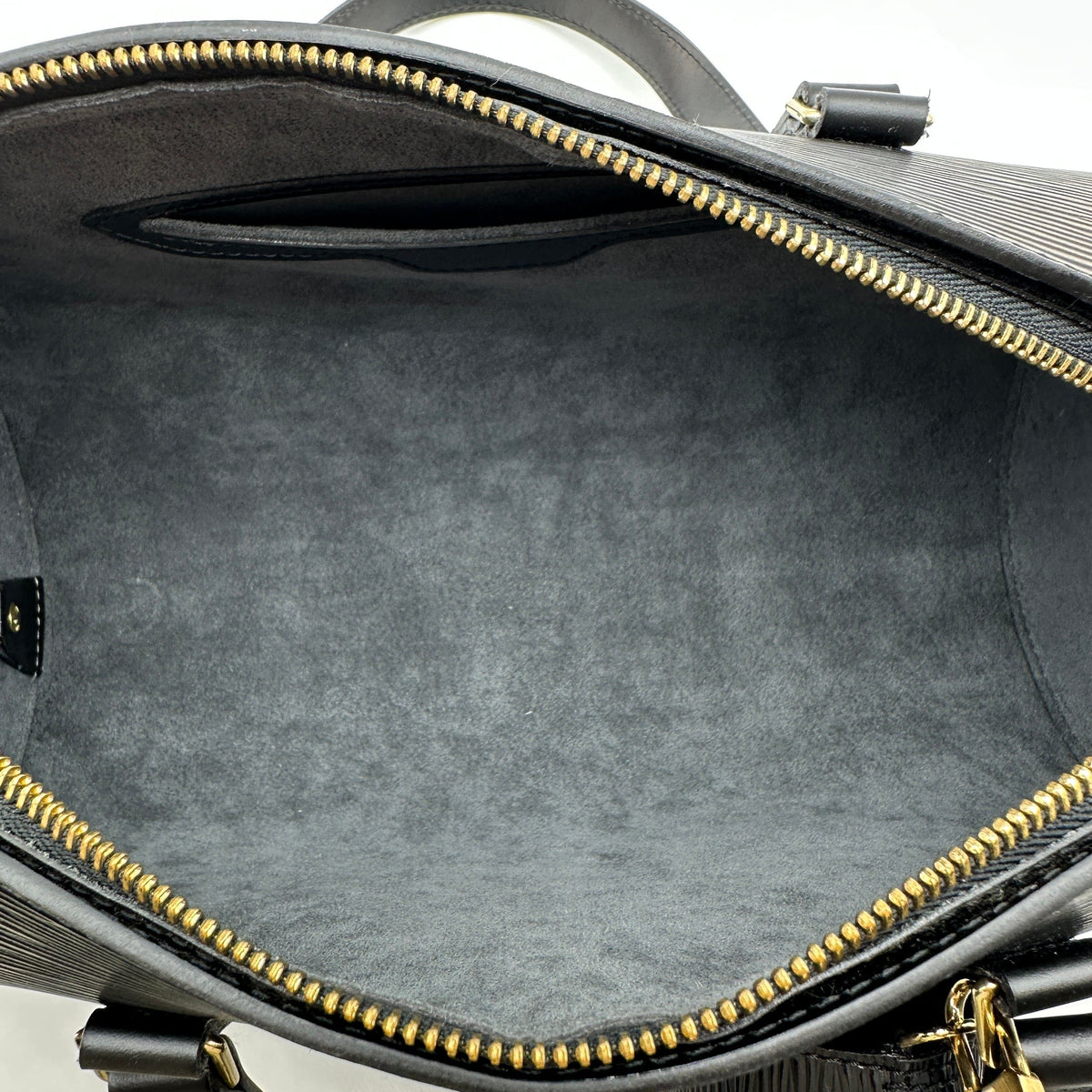 Louis Vuitton Epi Soufflot Black Handbag M52862