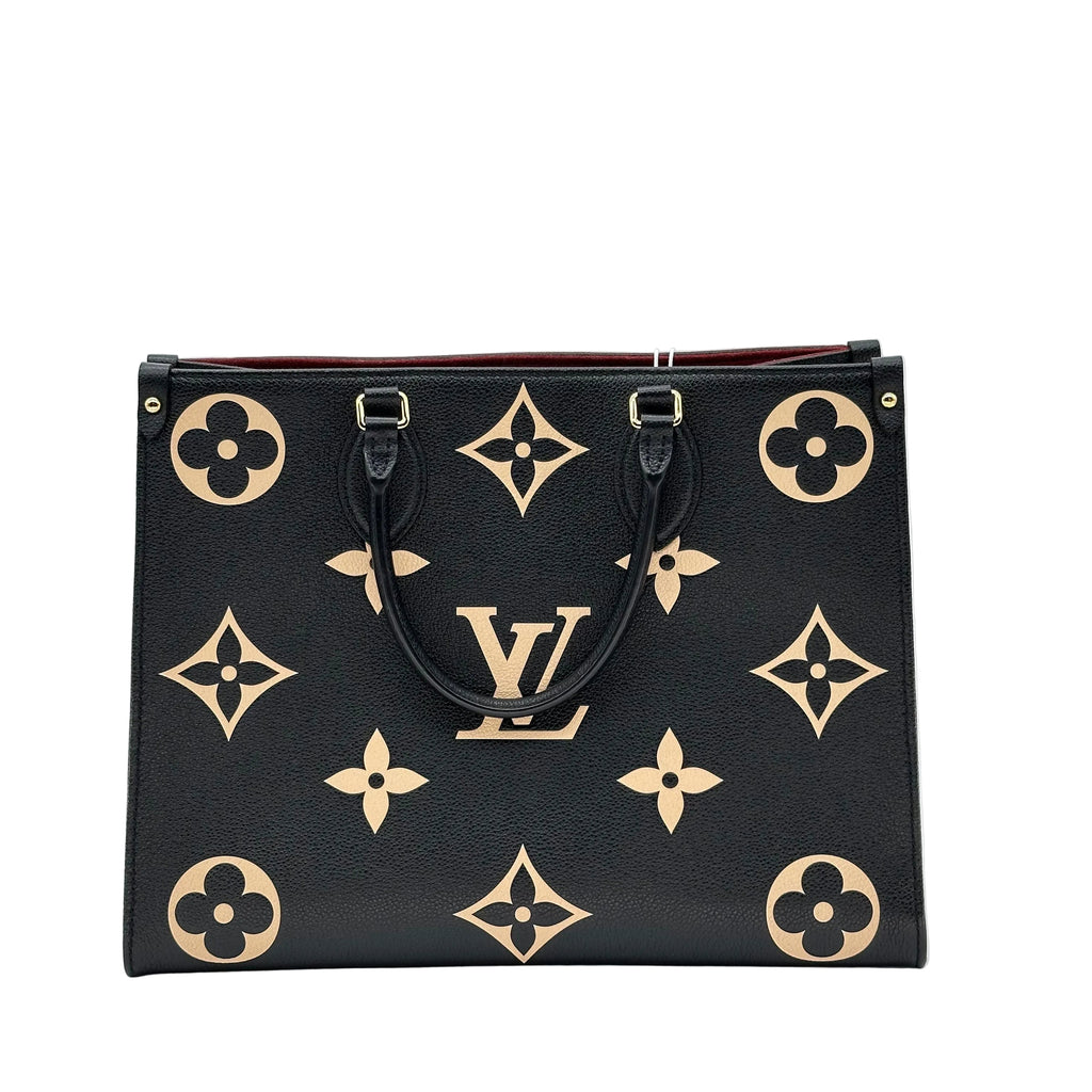 Louis Vuitton lona Monogram Empreinte On The Go MM M45495 RFID negro