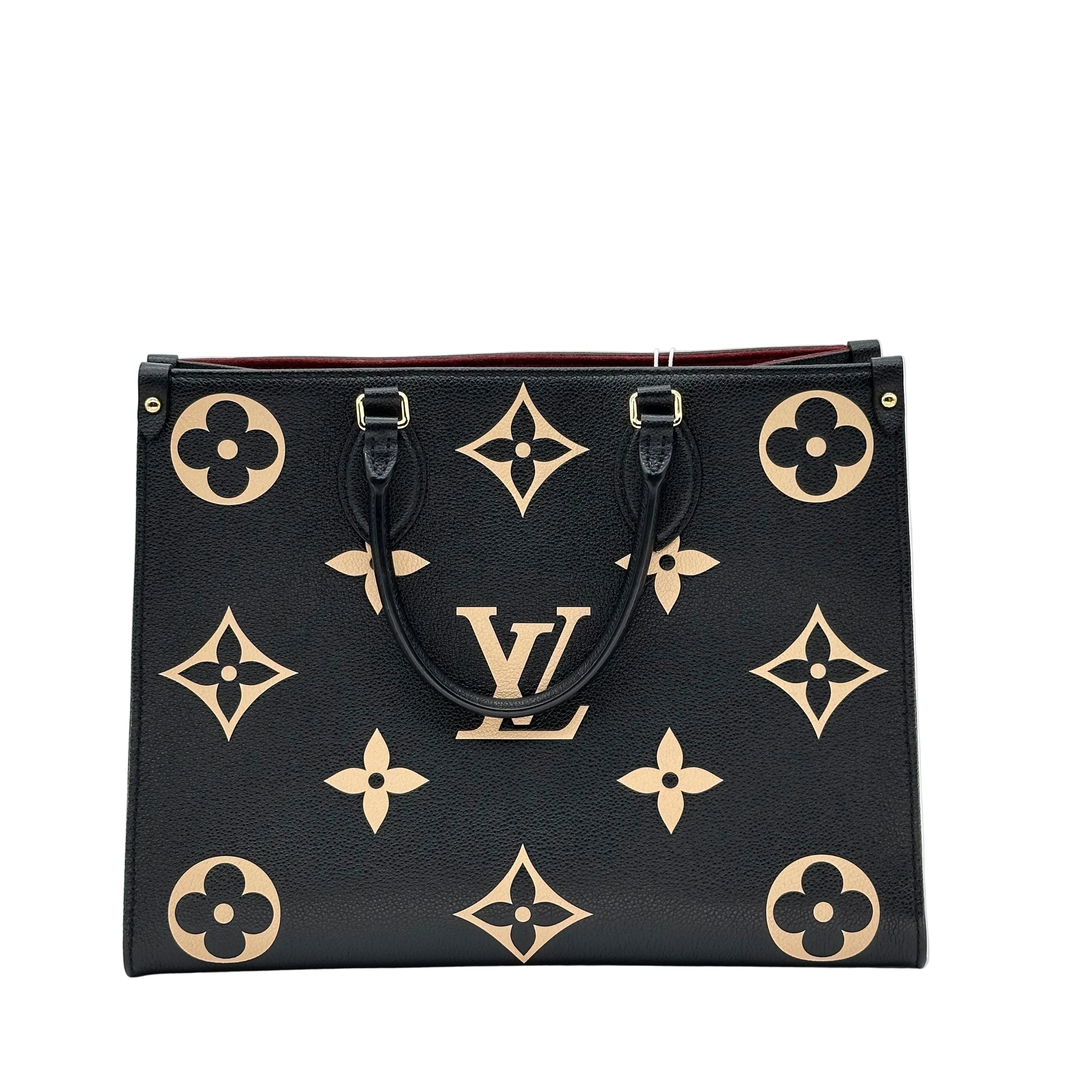 Louis Vuitton lona Monogram Empreinte On The Go MM M45495 RFID negro
