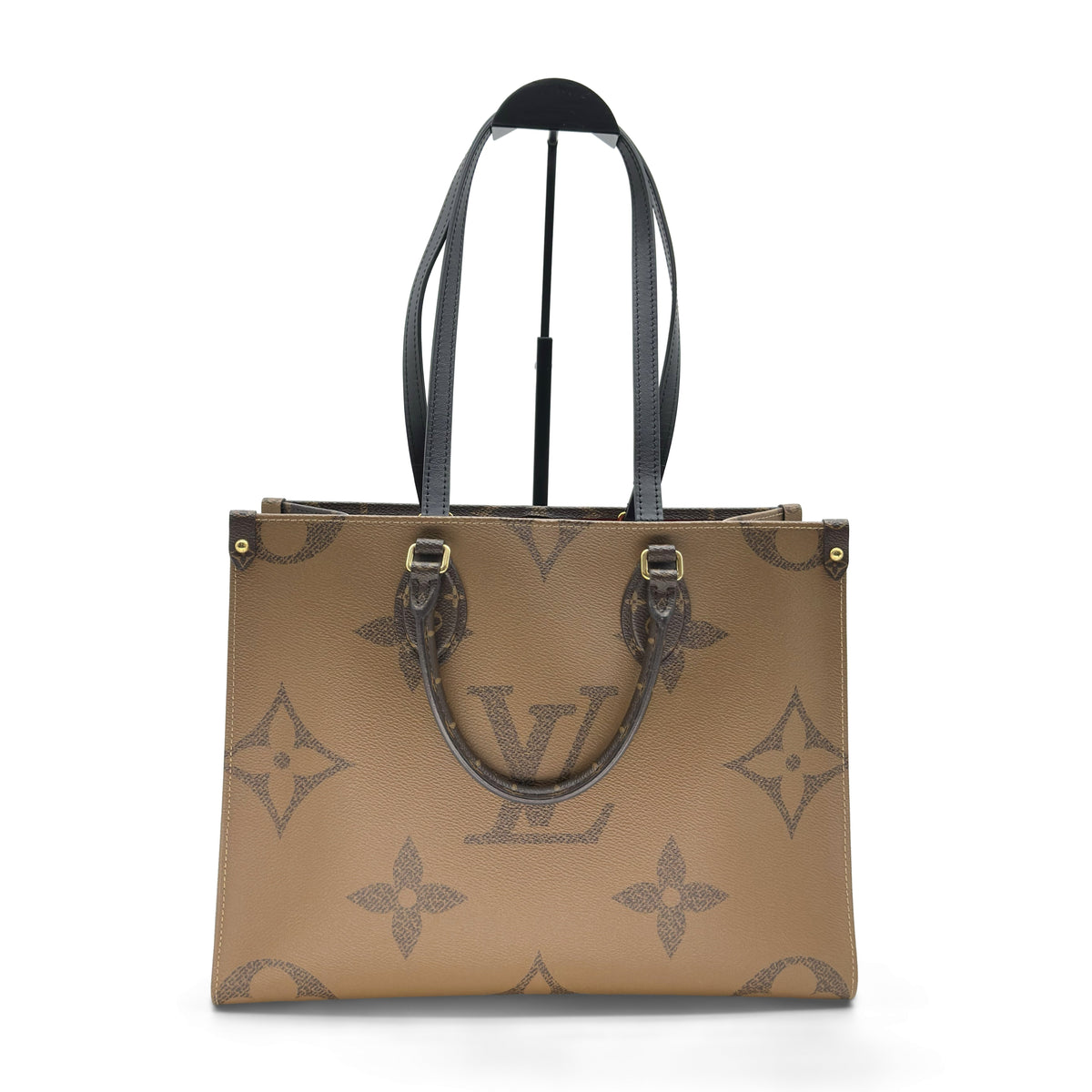 Louis Vuitton Giant Monogram Reverse On the Go MM M45321 Brown There was an RFID response