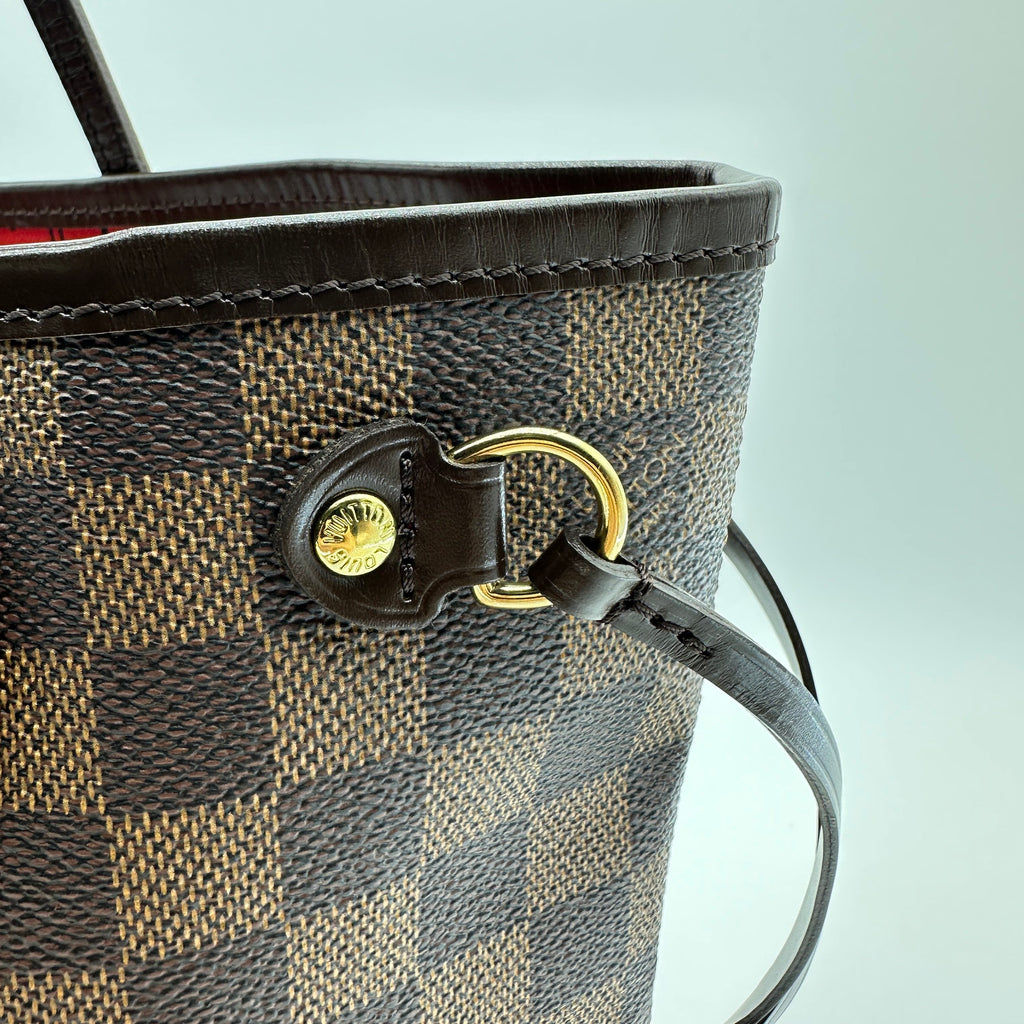 Louis Vuitton Damier Neverfull PM N51109 Brown