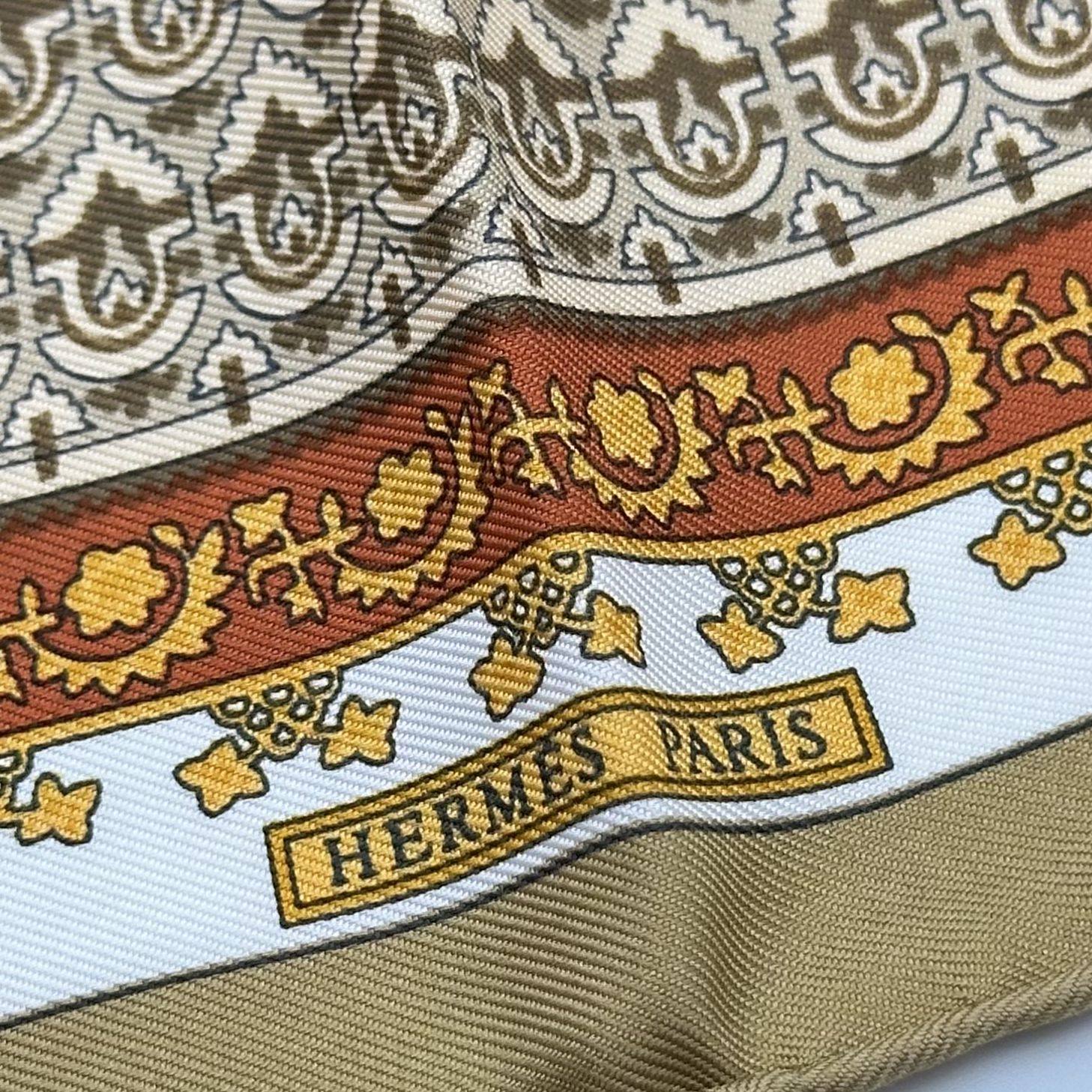 Hermes Carre 45 Petit Scarf 100%Silk
