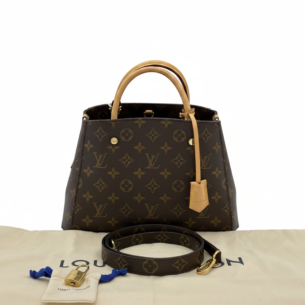 Louis Vuitton Monogramme Montaigne BB M41055 Sac à bandoulière Sac à main