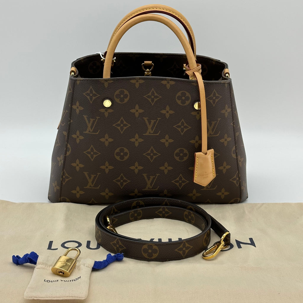 Louis Vuitton Monogram Montaigne BB M41055 Shoulder Bag Handbag