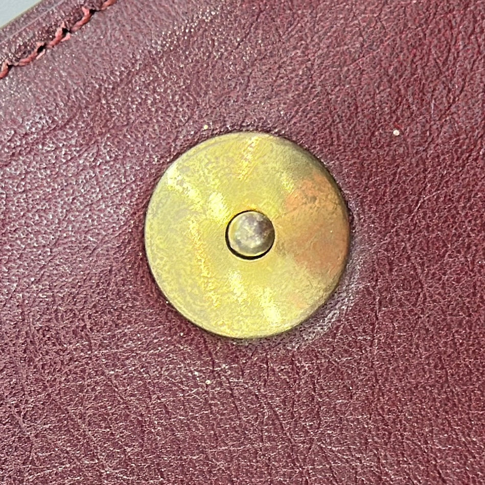 GUCCI Vintage GG Canvas Shoulder Bag