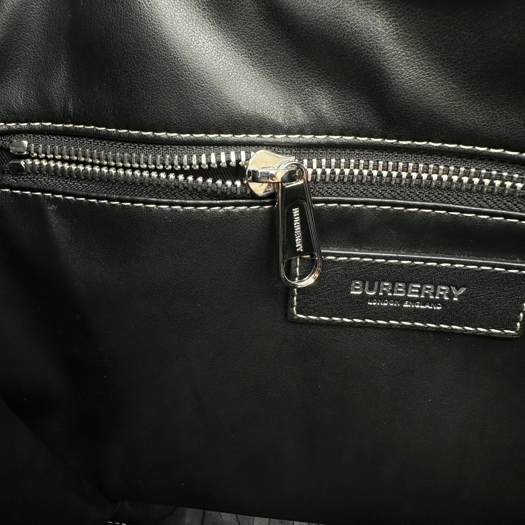 Burberry Denny Classic Check 2Way Tote Shoulder Crossbody Bag