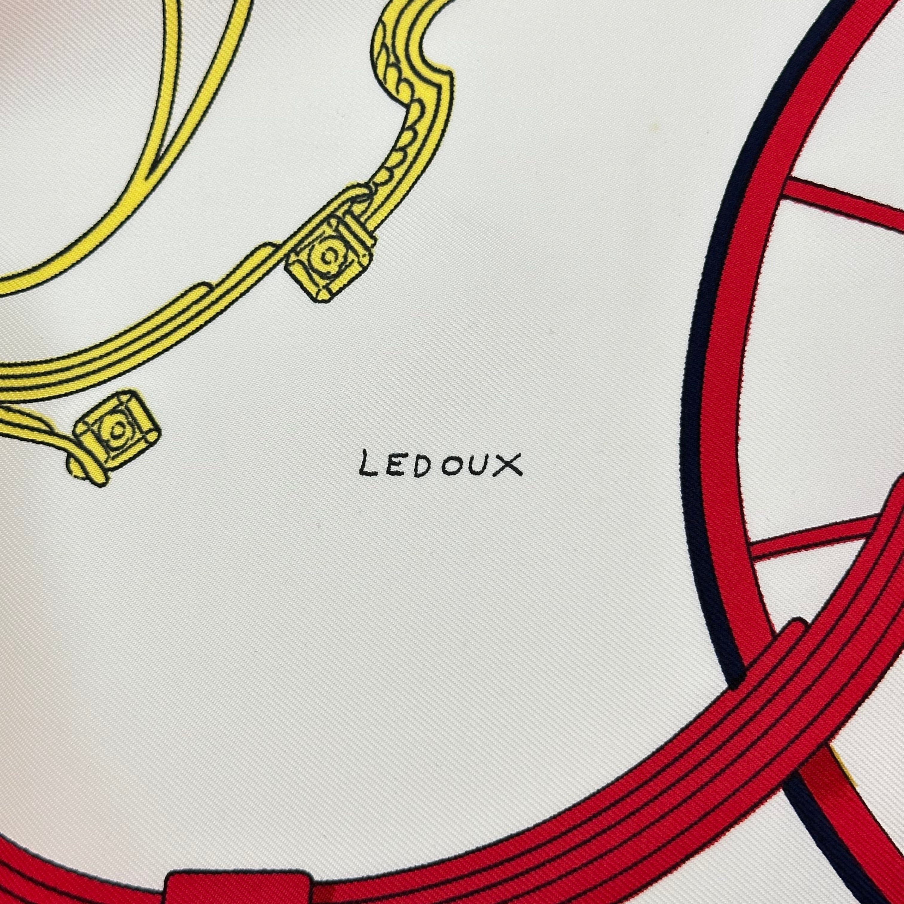 Hermes Carré 90 “SPRINGS” Silk Scarf 100%Silk