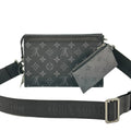 Louis Vuitton Gaston Wearable Monogram Eclipse Shoulder Bag Crossbody M81124 RFID