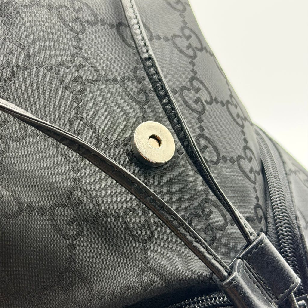 gucci pre-owned gg monogram backpack