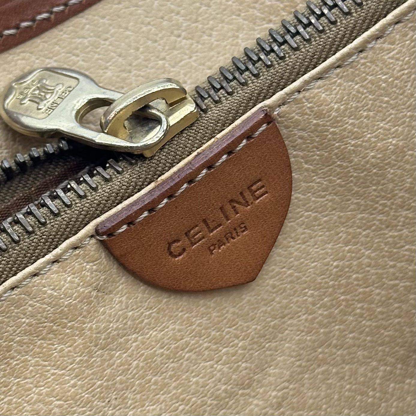 CELINE Macadam Shoulder HandBag Vintage